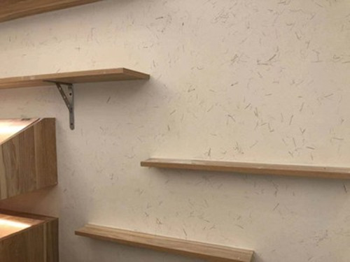 <strong>復(fù)古風(fēng)稻草漆墻面，很酷很仿古！</strong>